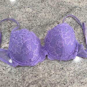 Lavender Lace Bra